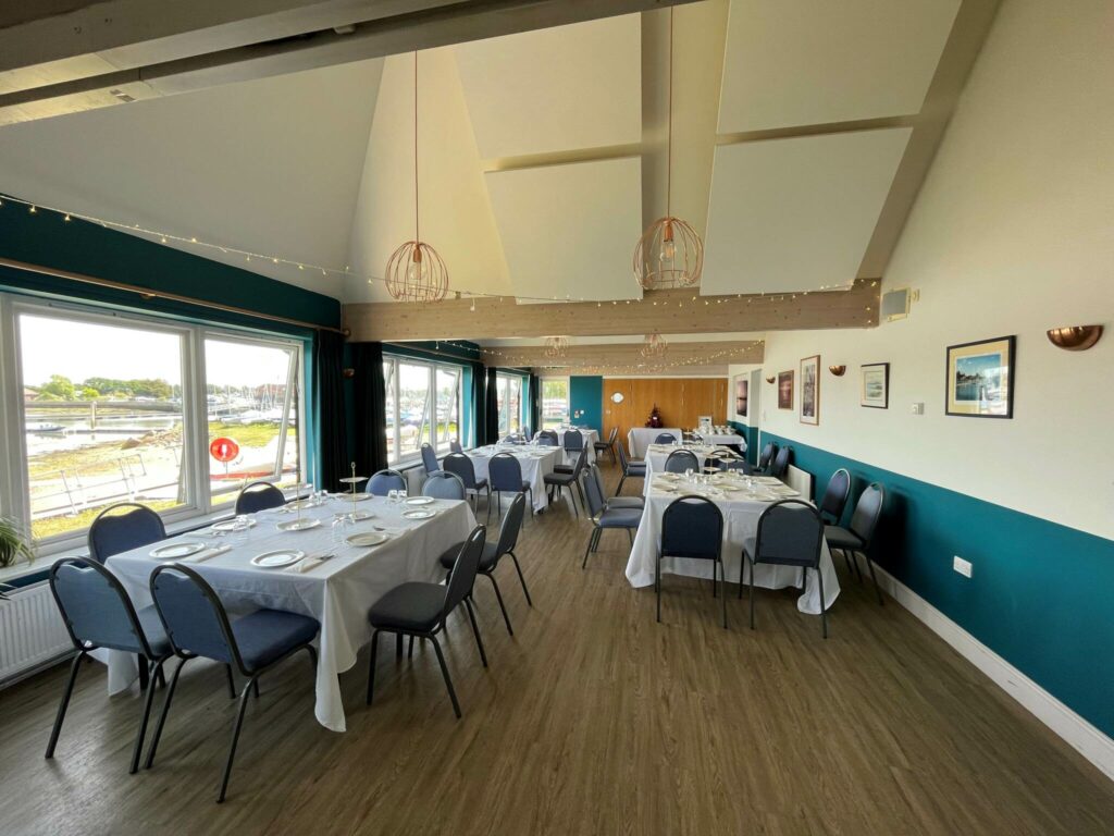 Business Lunch in Quarter Deck at Chichester Yacht Club