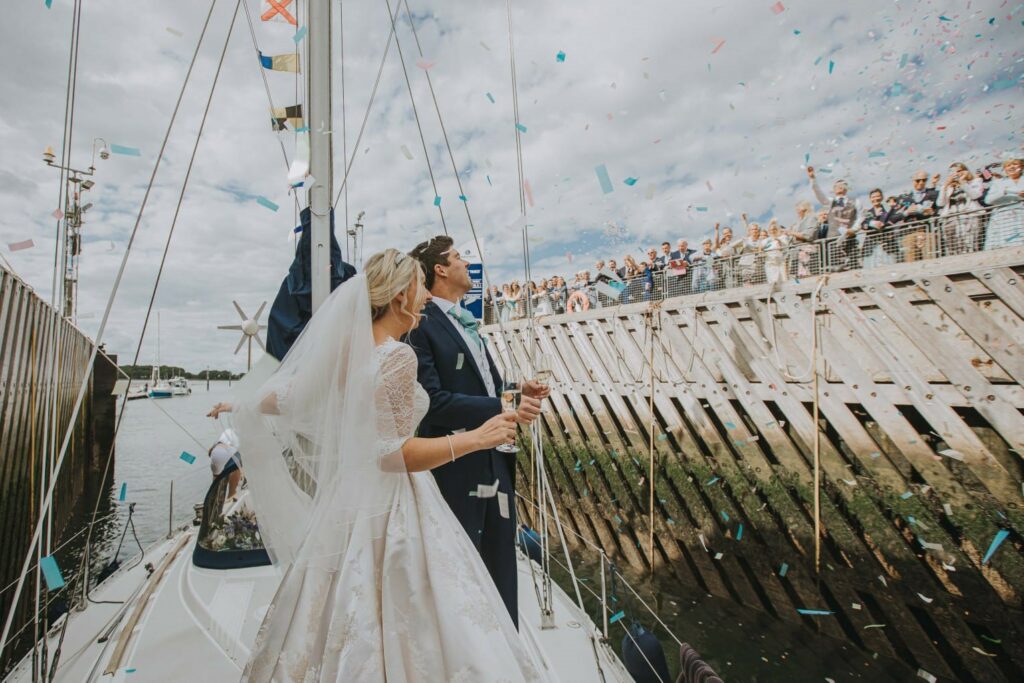 Wedding at Chichester Yacht Club