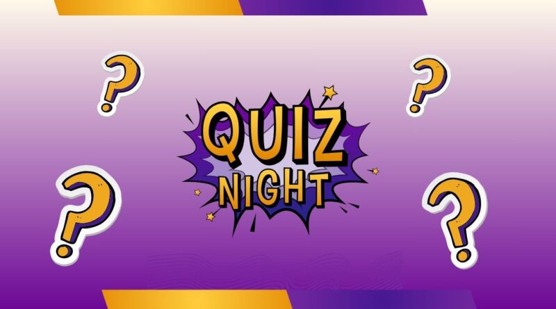 3rd Friday Quiz Nights